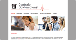 Desktop Screenshot of doktersdienst.info